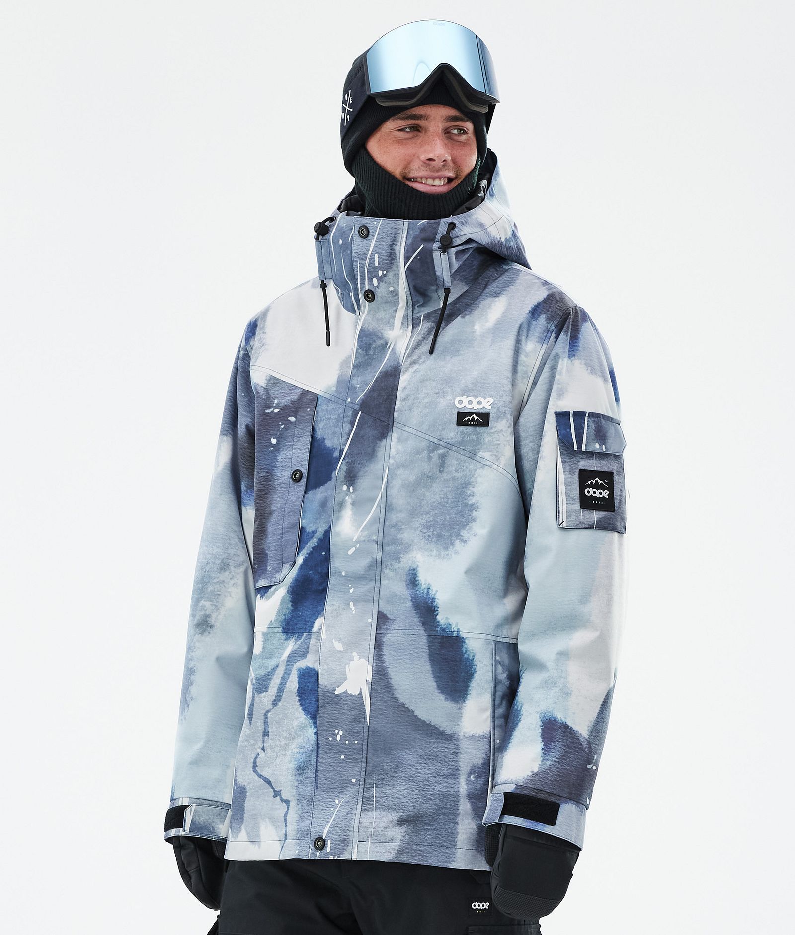 Dope Adept Snowboard Jacket Men Nightmare Blue, Image 1 of 9