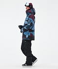 Dope Adept Snowboardjacke Herren Shards Burgundy Blue, Bild 3 von 9