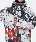 Dope Adept Snowboard Jacket Men Spray Black Red, Image 8 of 9