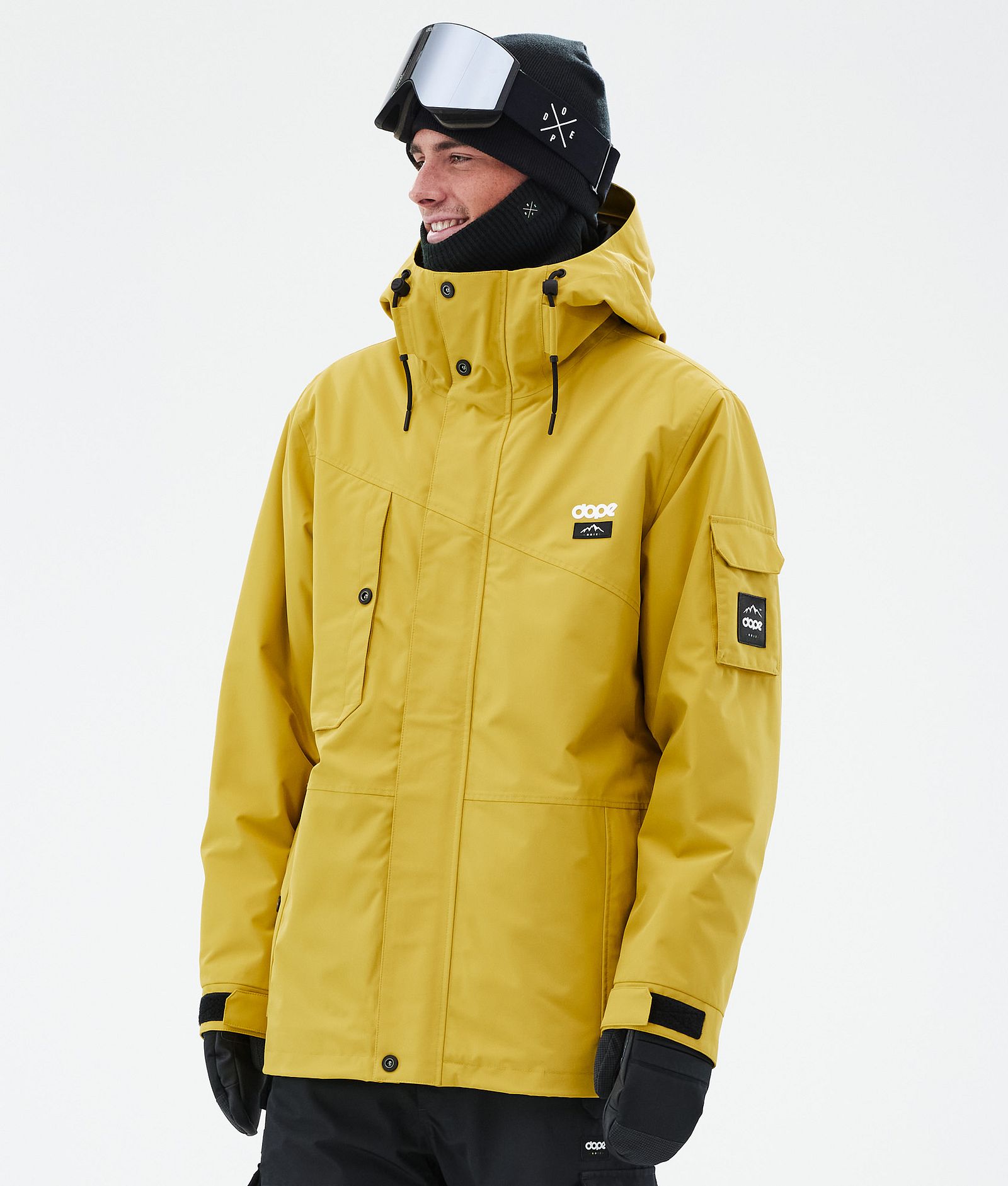 Dope Adept Snowboard Jacket Men Yellow, Image 1 of 9