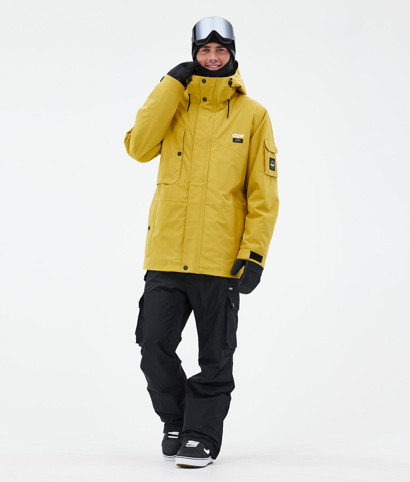 Dope Adept Snowboardjakke Herre Yellow, Billede 2 af 9