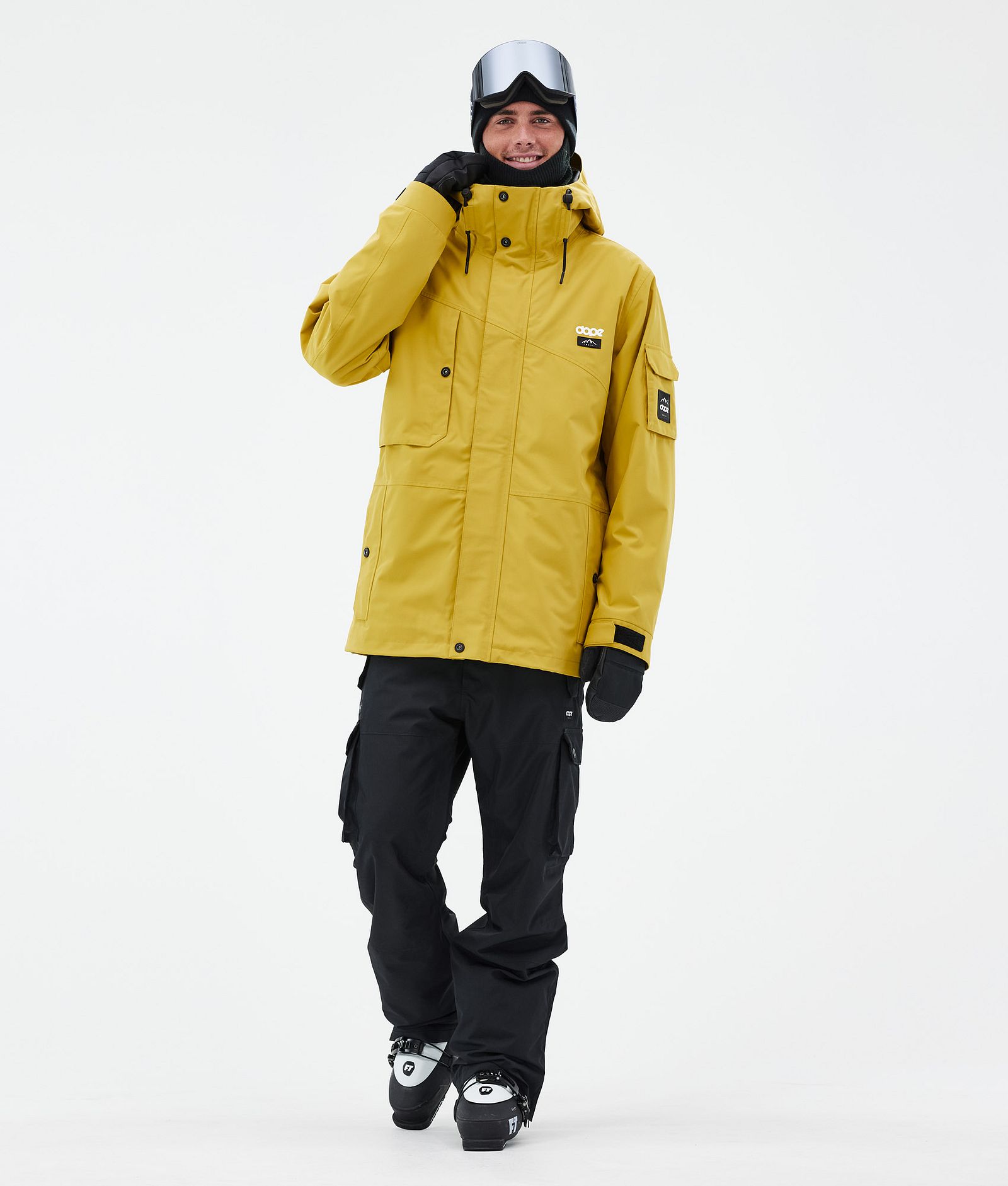 Dope Adept Ski Jacket Men Yellow, Image 2 of 9