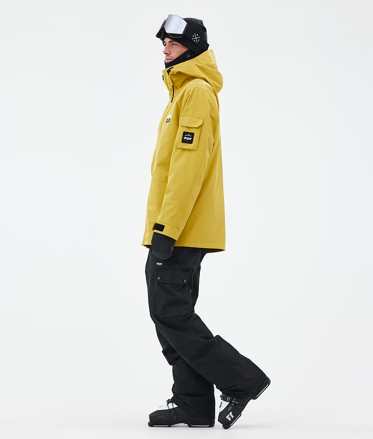 Dope Adept Veste de Ski Homme Yellow, Image 3 sur 9