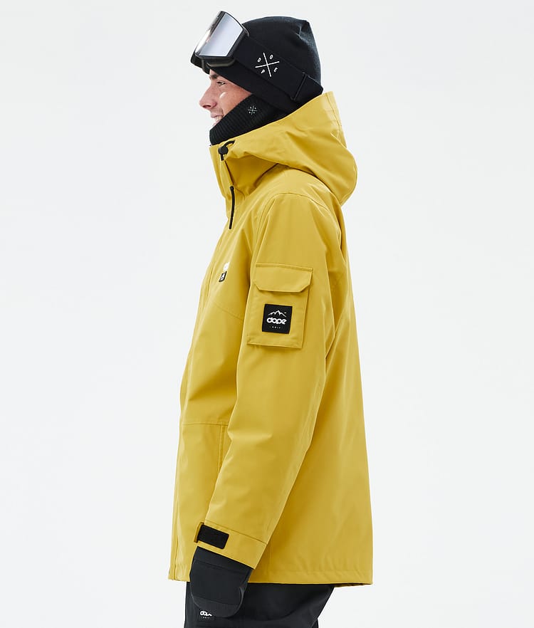 Dope Adept Snowboardjakke Herre Yellow, Billede 5 af 9