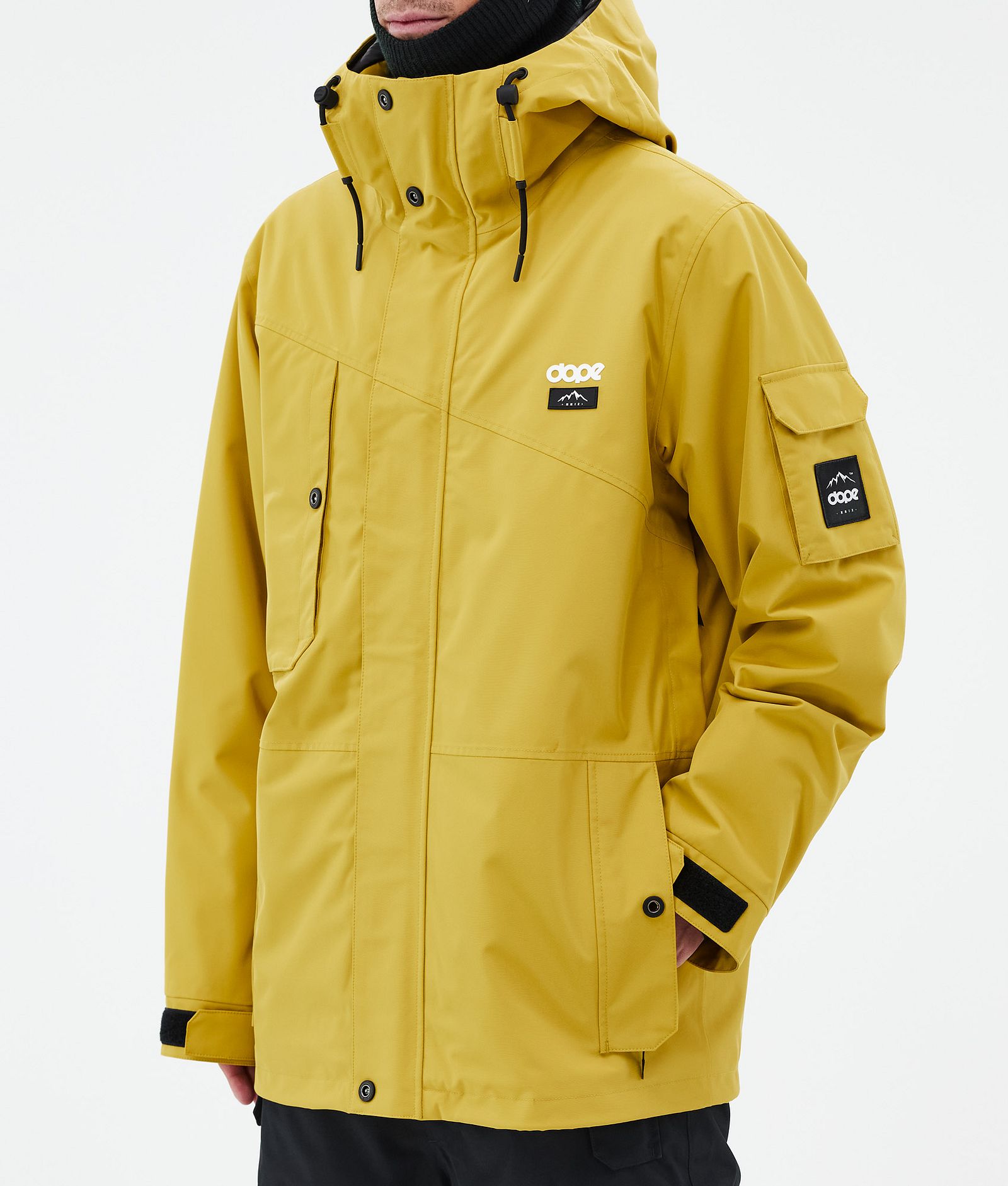 Dope Adept Snowboardjakke Herre Yellow, Billede 7 af 9