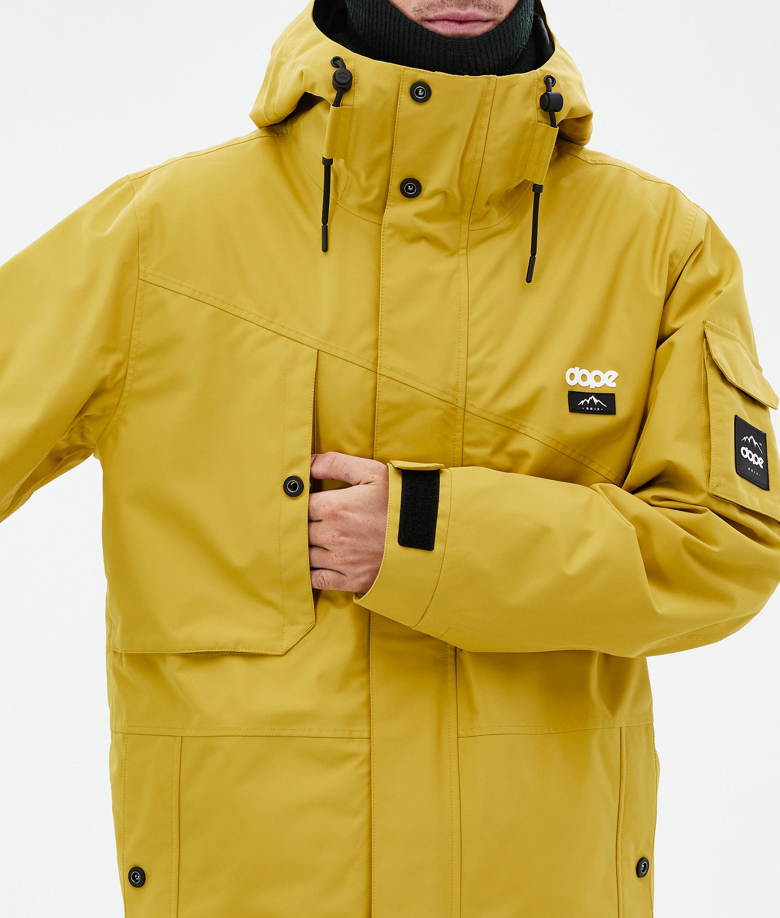 Dope Adept Ski Jacket Men Yellow, Image 8 of 9