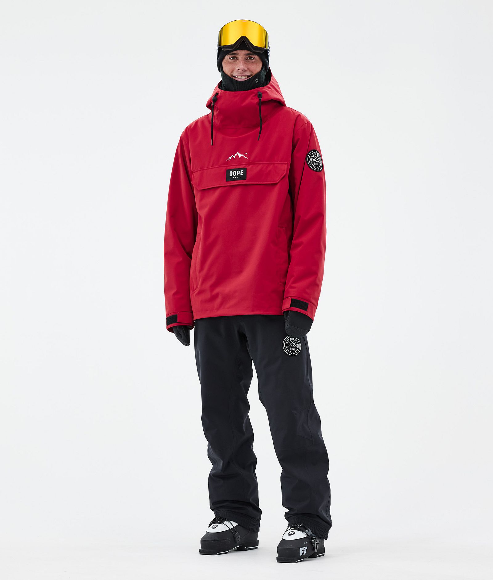 Dope Blizzard Ski Jacket Men Deep Red, Image 2 of 8