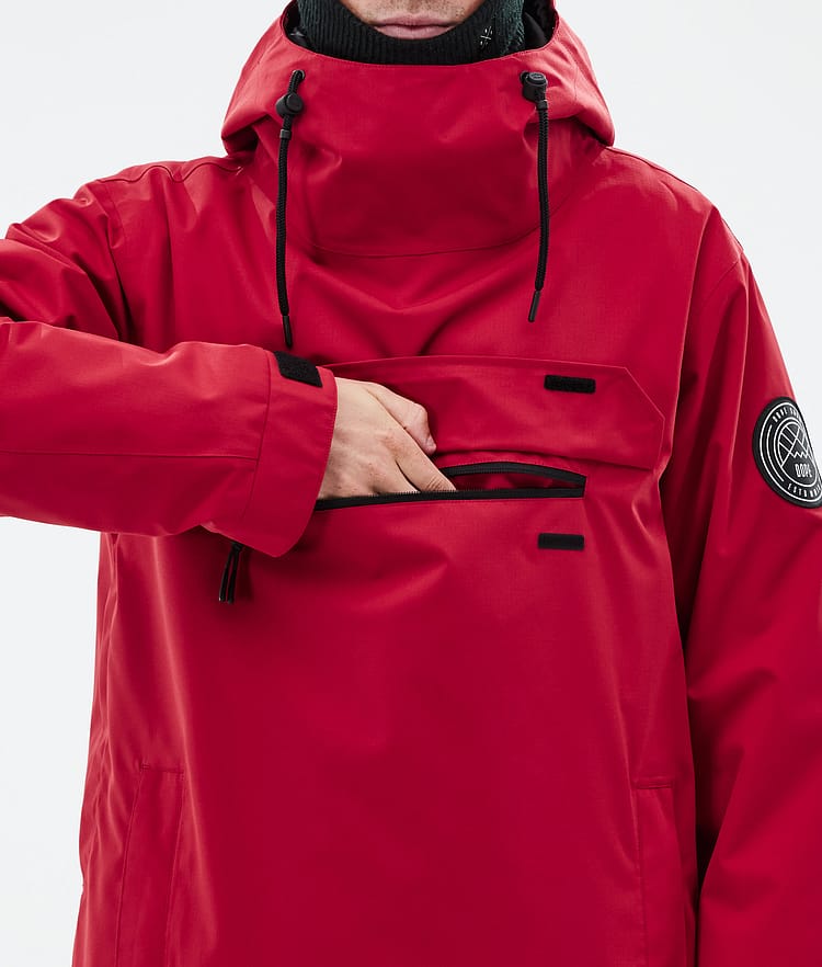 Dope Blizzard Snowboard Jacket Men Deep Red, Image 8 of 8