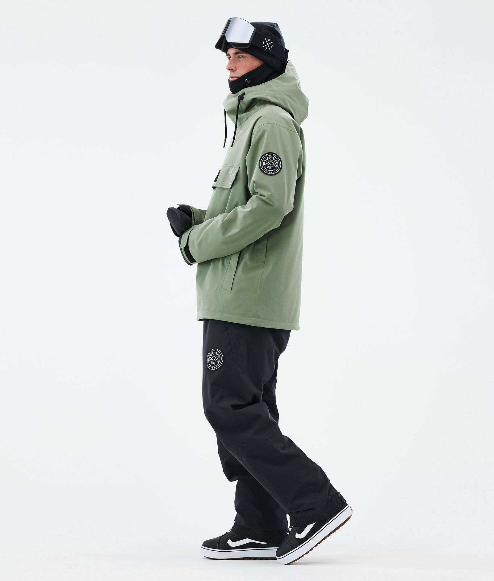 Dope Blizzard Veste Snowboard Homme Moss Green, Image 3 sur 8