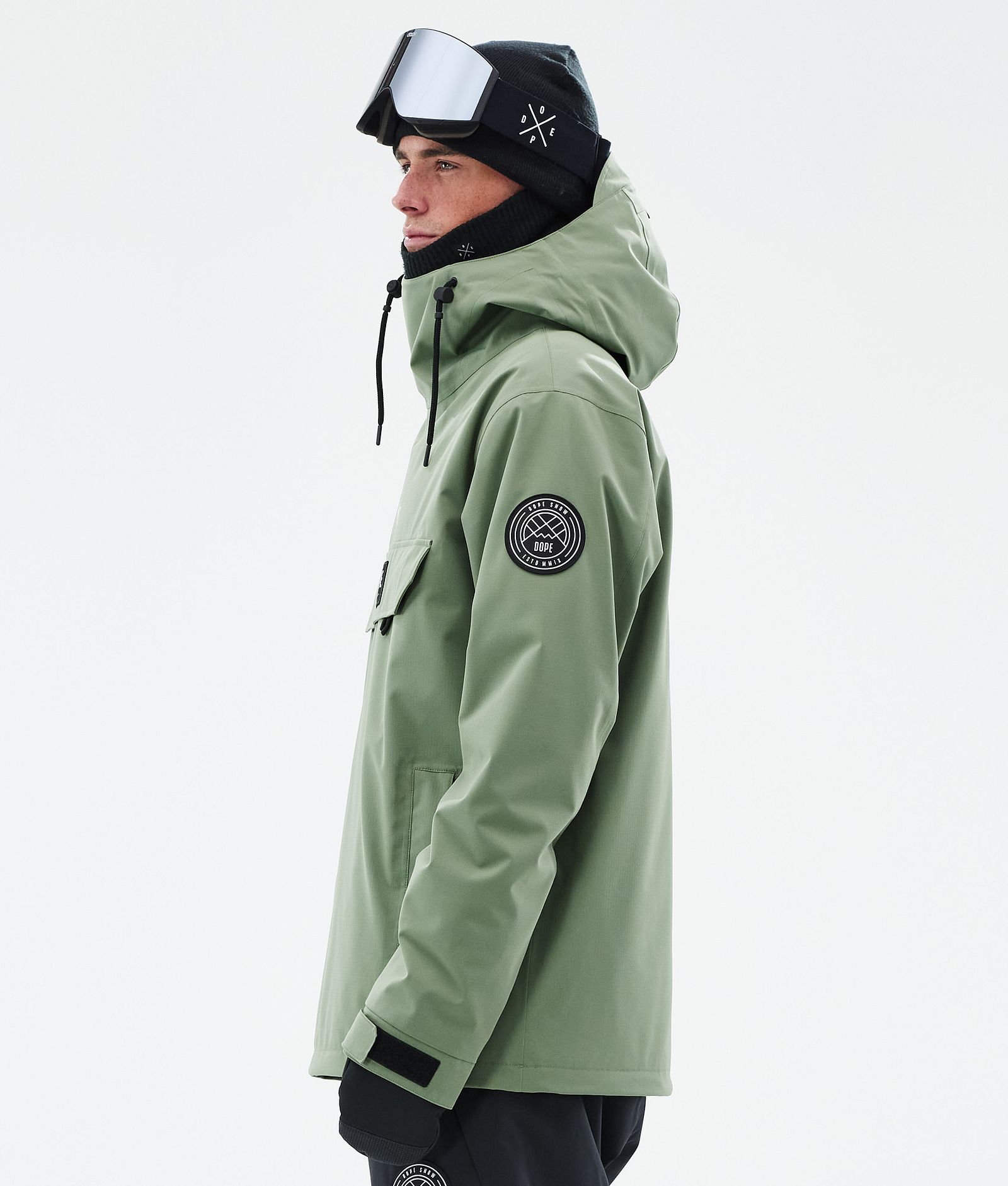 Dope Blizzard Ski Jacket Men Moss Green, Image 5 of 8