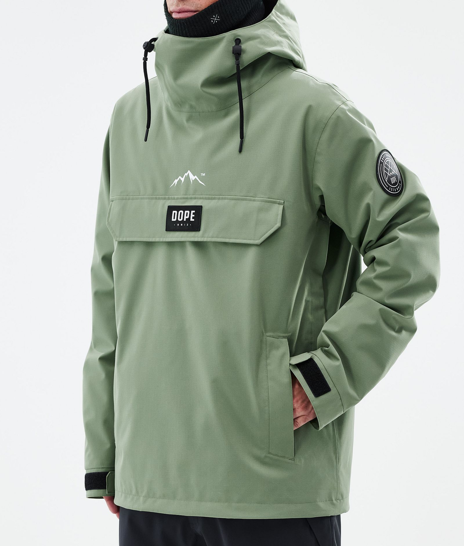 Dope Blizzard Ski Jacket Men Moss Green, Image 7 of 8