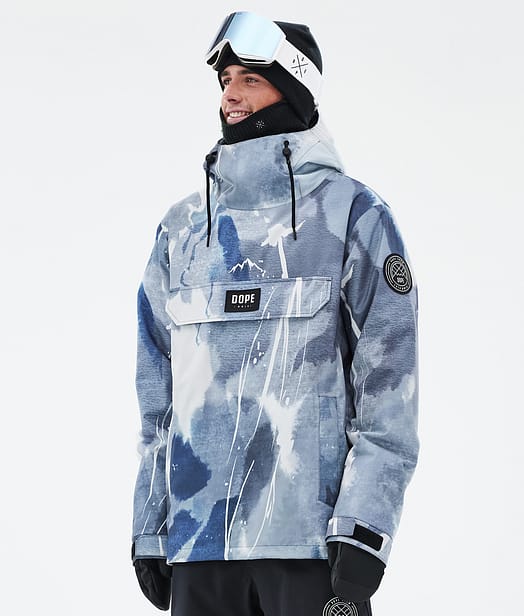 Dope Blizzard Snowboard Jacket Men Nightmare Blue