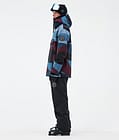 Dope Blizzard Ski jas Heren Shards Burgundy Blue, Afbeelding 3 van 8