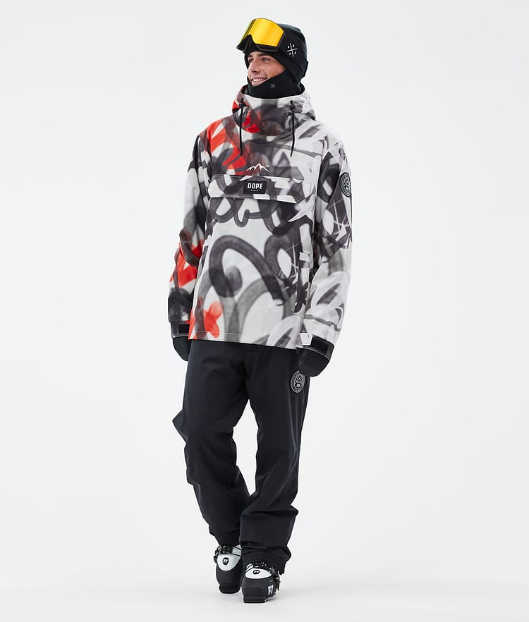 Dope Blizzard Veste de Ski Homme Spray Black Red, Image 2 sur 8