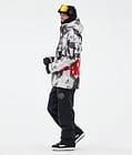 Dope Blizzard Snowboardjakke Herre Spray Black Red, Billede 3 af 8