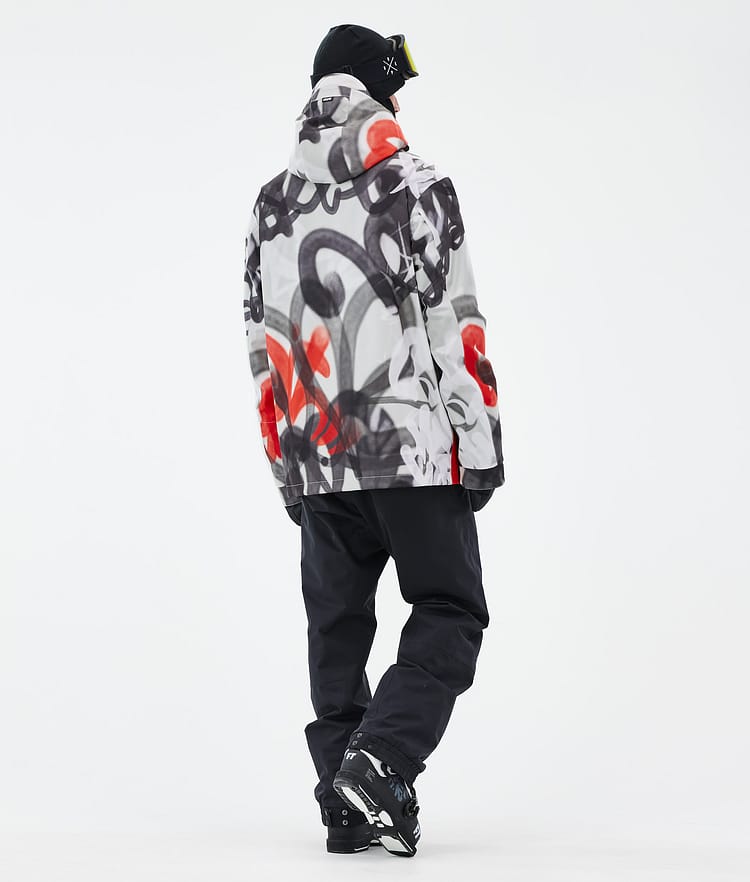 Dope Blizzard Veste de Ski Homme Spray Black Red, Image 4 sur 8