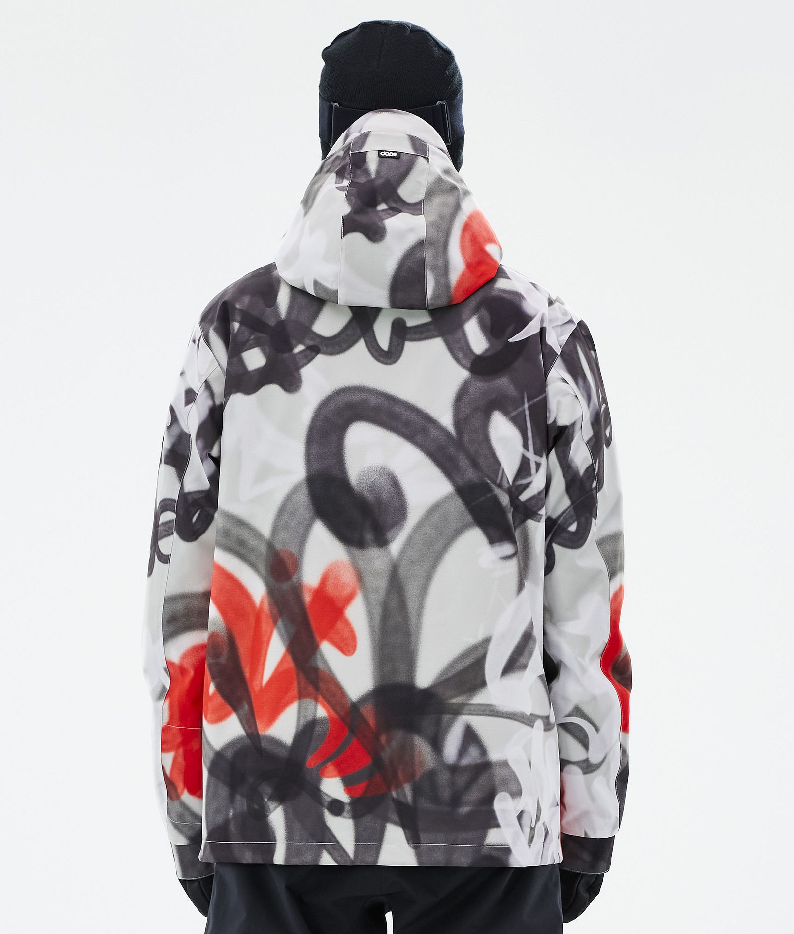 Dope Blizzard Veste Snowboard Homme Spray Black Red, Image 6 sur 8