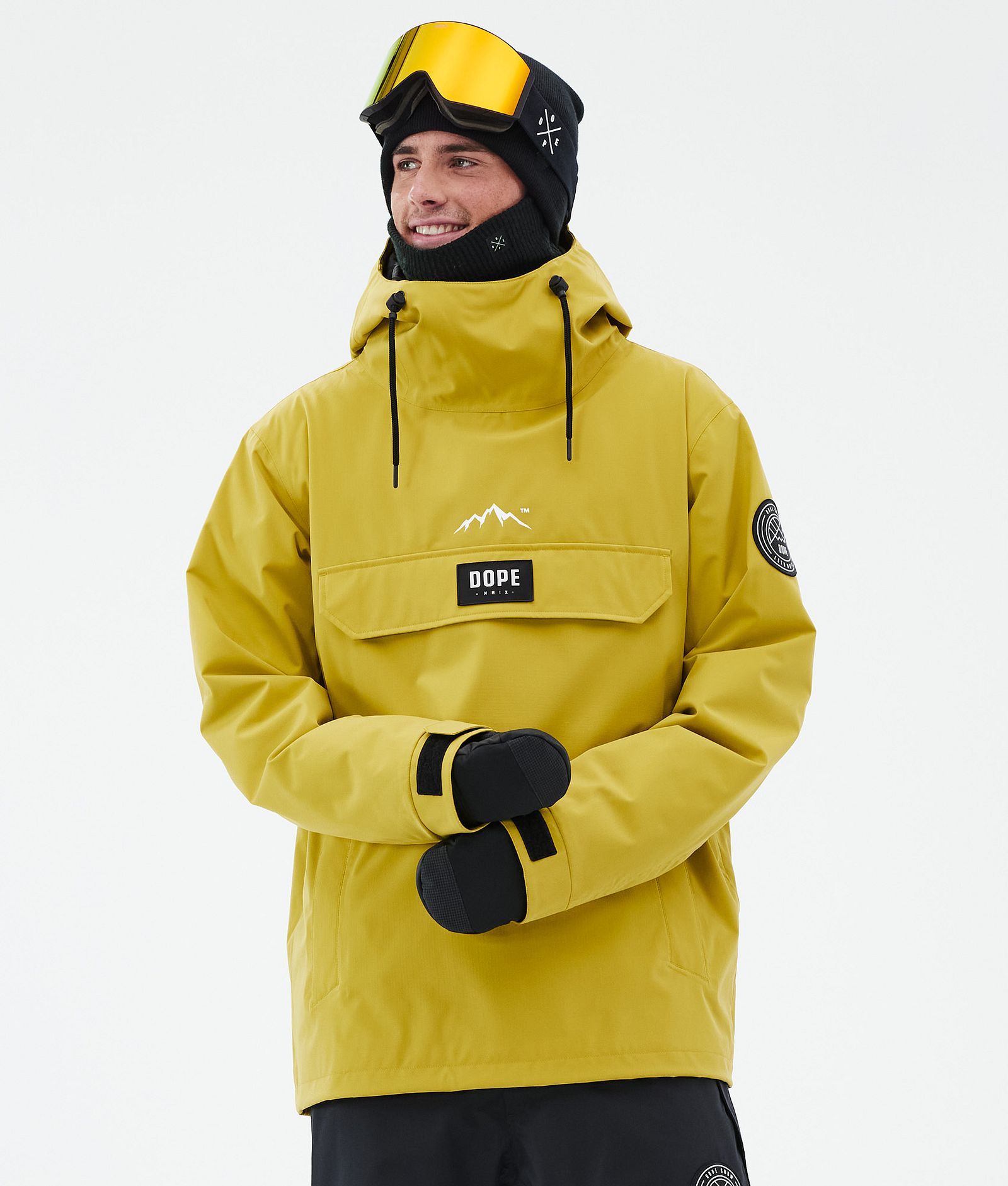 Dope Blizzard Snowboard Jacket Men Yellow, Image 1 of 8