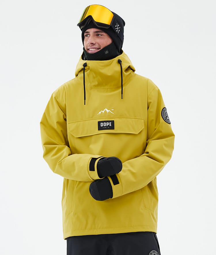 Dope Blizzard Ski Jacket Men Yellow, Image 1 of 8