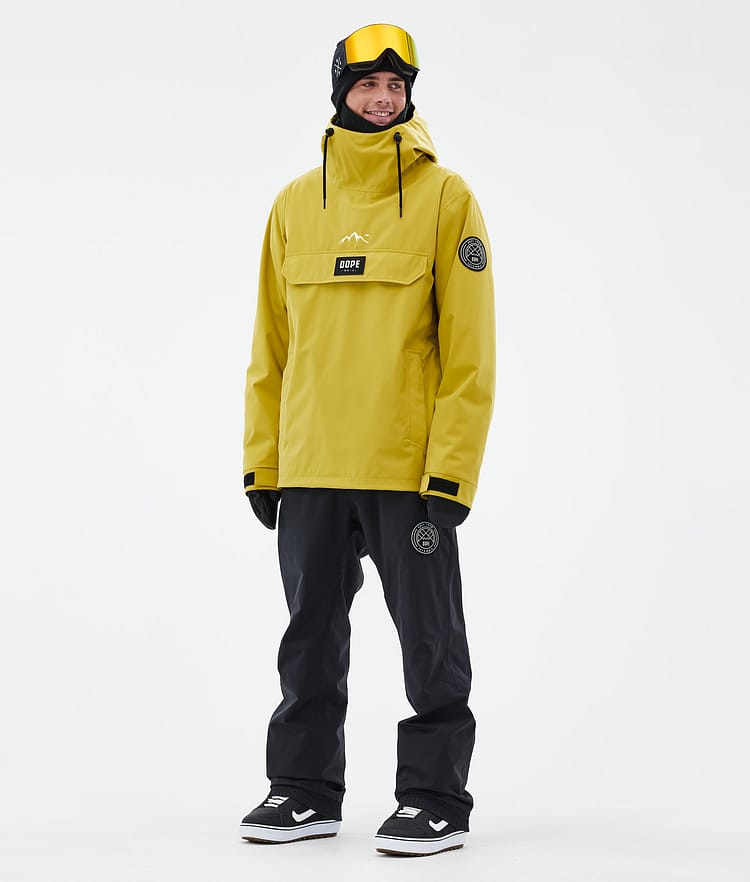 Dope Blizzard Snowboard Jacket Men Yellow, Image 2 of 8