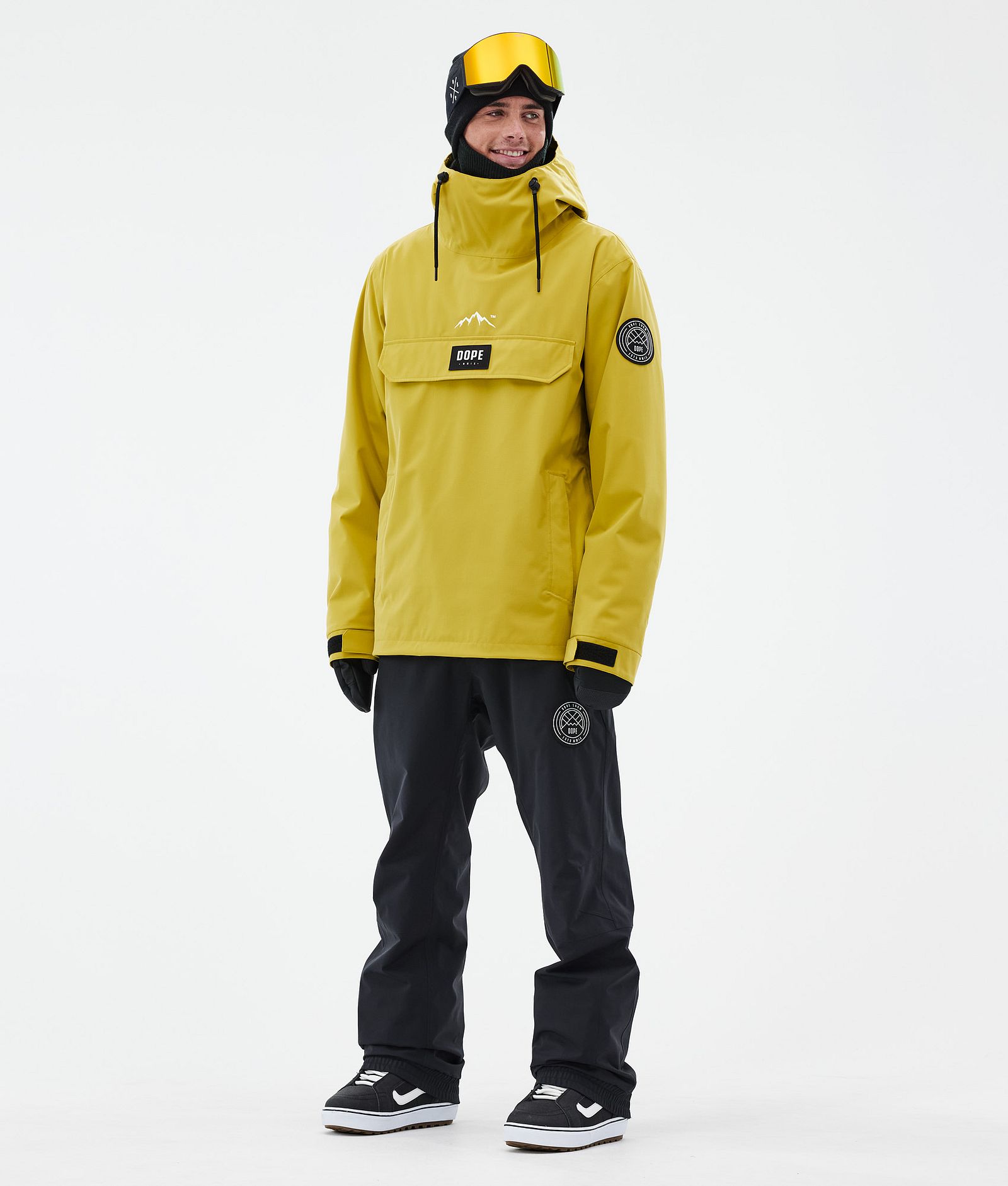 Dope Blizzard Snowboardjakke Herre Yellow, Billede 2 af 8