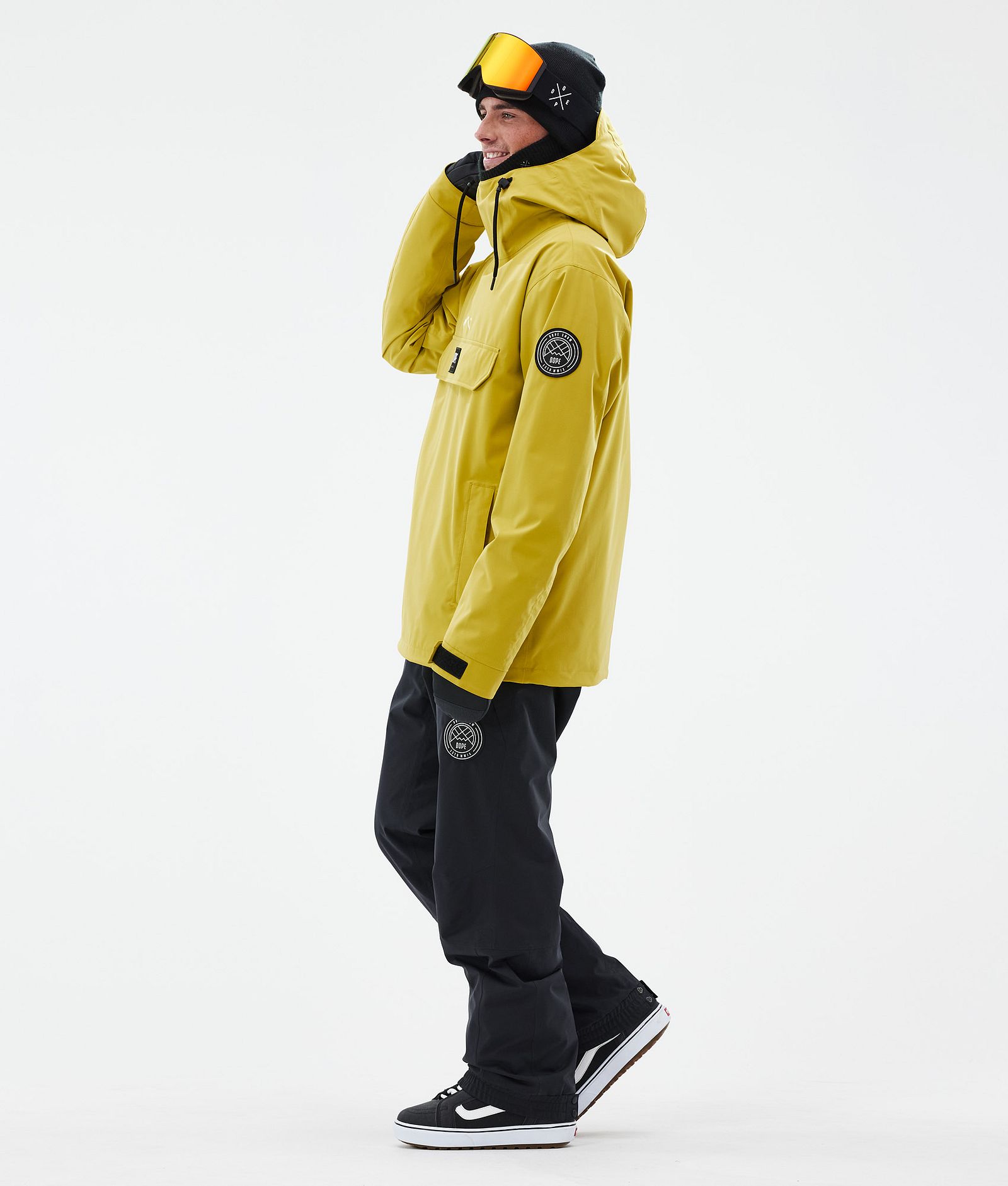 Dope Blizzard Veste Snowboard Homme Yellow, Image 3 sur 8