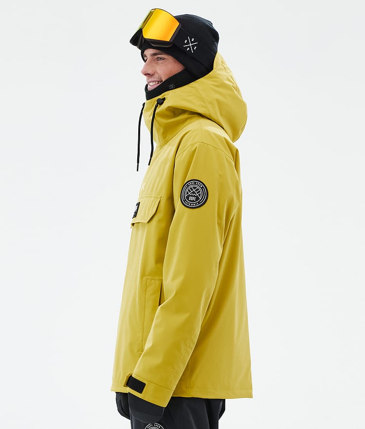 Dope Blizzard Ski Jacket Men Yellow, Image 5 of 8