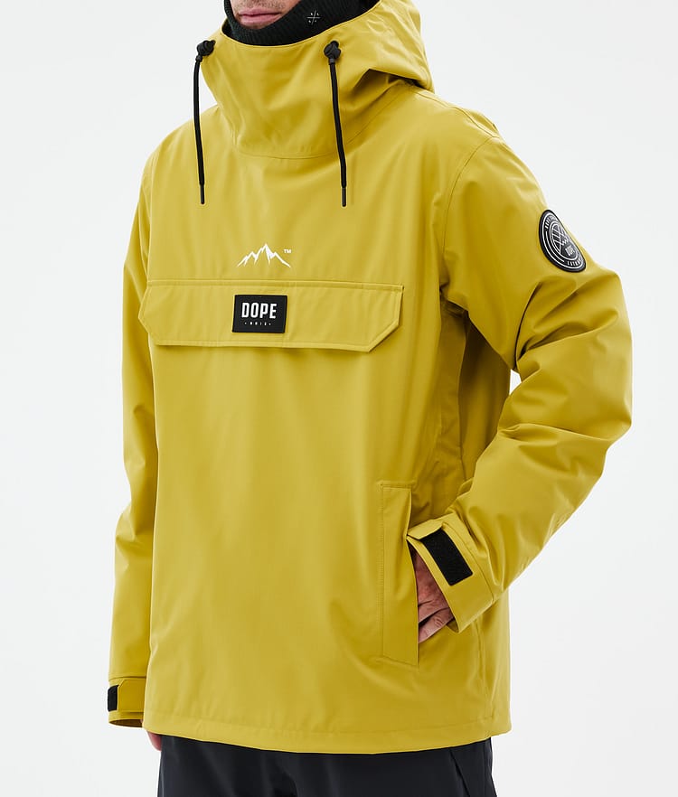 Dope Blizzard Veste Snowboard Homme Yellow, Image 7 sur 8