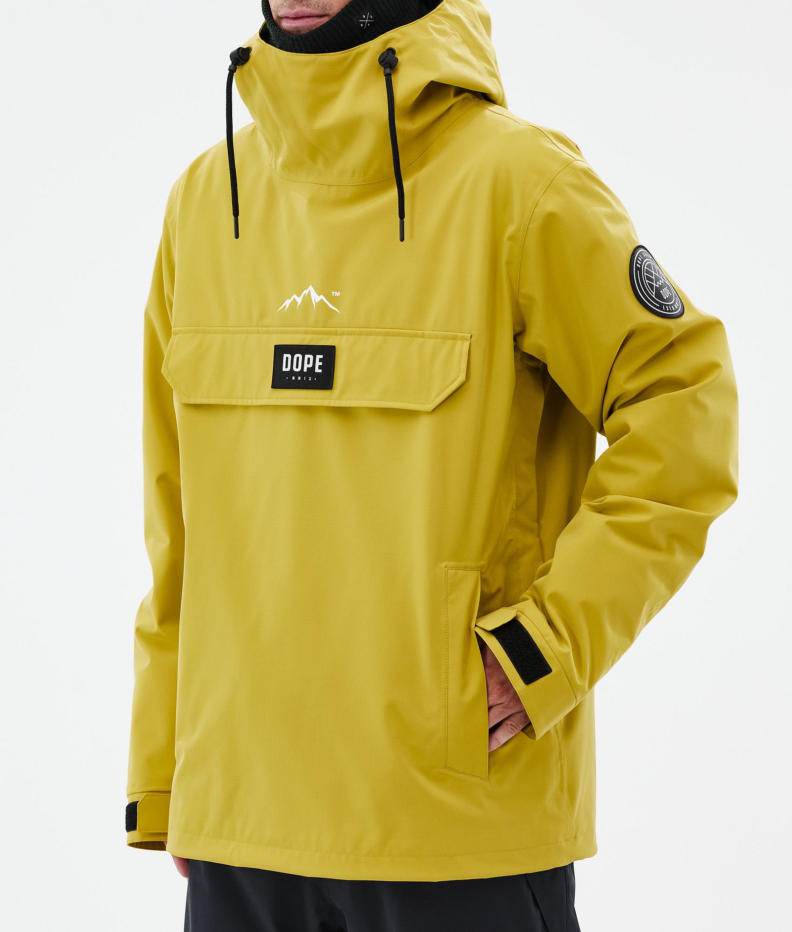 Dope Blizzard Ski Jacket Men Yellow, Image 7 of 8