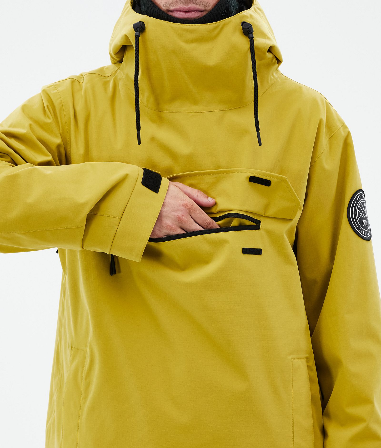 Dope Blizzard Snowboard Jacket Men Yellow, Image 8 of 8