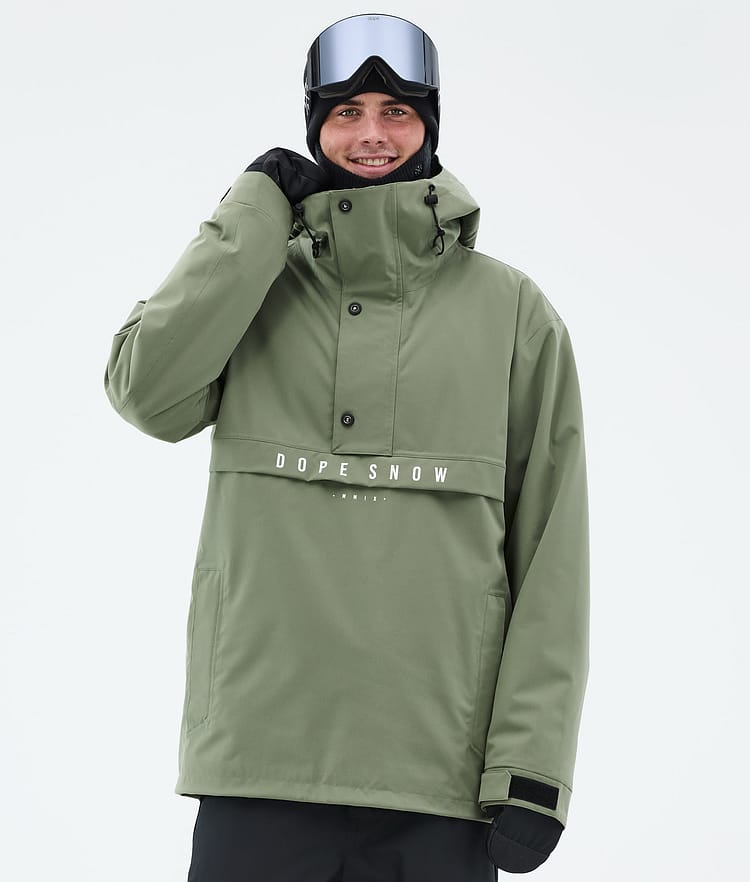 Dope Legacy Snowboardjakke Herre Moss Green, Billede 1 af 8