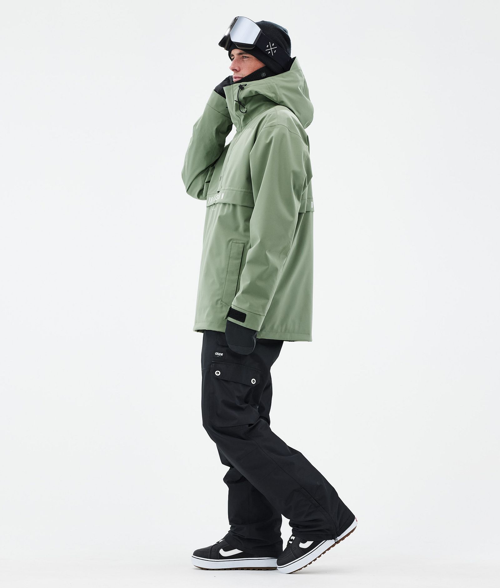 Dope Legacy Snowboardjakke Herre Moss Green, Billede 3 af 8