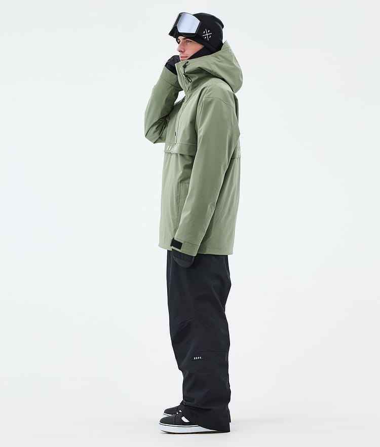 Dope Legacy Snowboardjakke Herre Moss Green, Billede 3 af 8