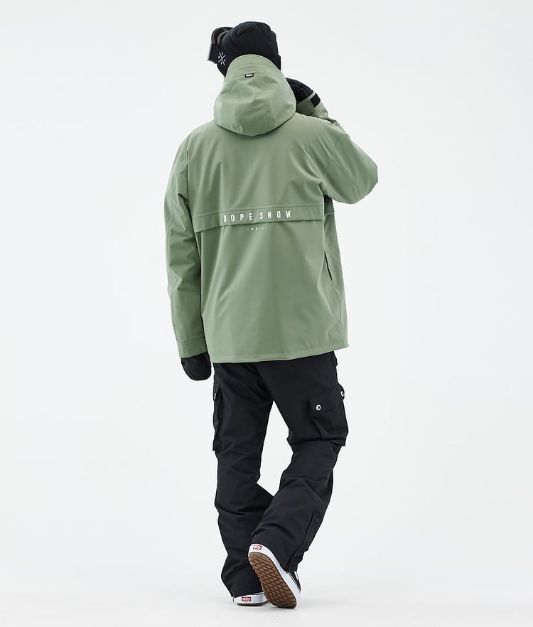 Dope Legacy Snowboardjakke Herre Moss Green, Billede 4 af 8