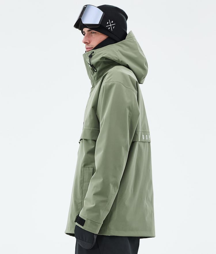 Dope Legacy Snowboardjakke Herre Moss Green, Billede 5 af 8