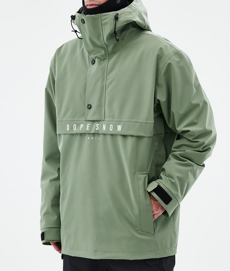 Dope Legacy Kurtka Snowboardowa Mężczyźni Moss Green, Zdjęcie 7 z 8