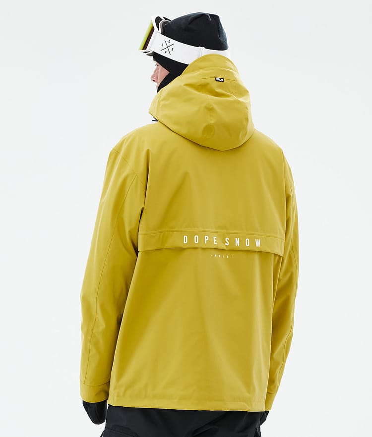 Dope Legacy Snowboard Jacket Men Yellow, Image 6 of 8