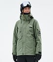 Dope Adept W Snowboardjacke Damen Moss Green