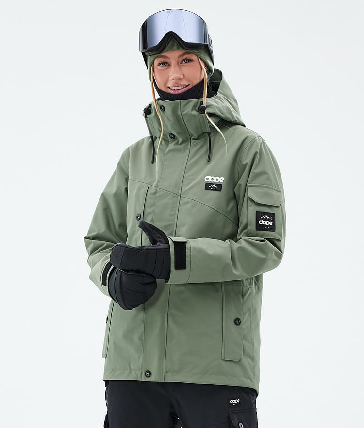Dope Adept W Chaqueta Snowboard Mujer Moss Green, Imagen 1 de 9