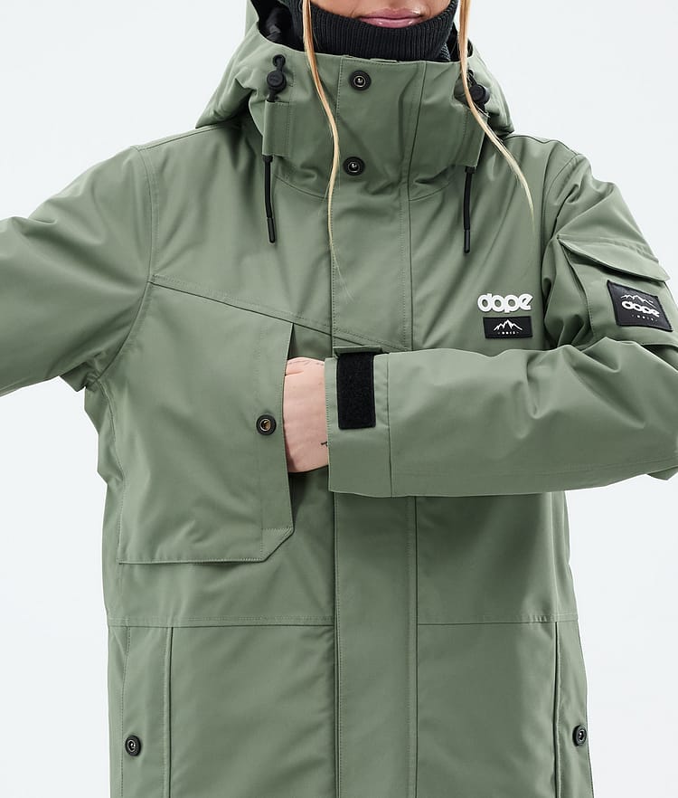 Dope Adept W Chaqueta Snowboard Mujer Moss Green, Imagen 8 de 9