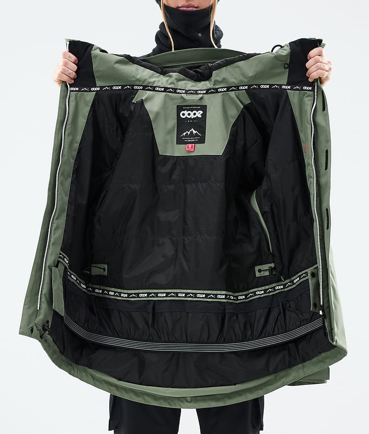 Dope Adept W Chaqueta Snowboard Mujer Moss Green, Imagen 9 de 9