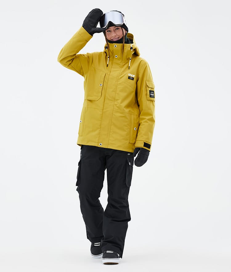 Dope Adept W Veste Snowboard Femme Yellow, Image 2 sur 9