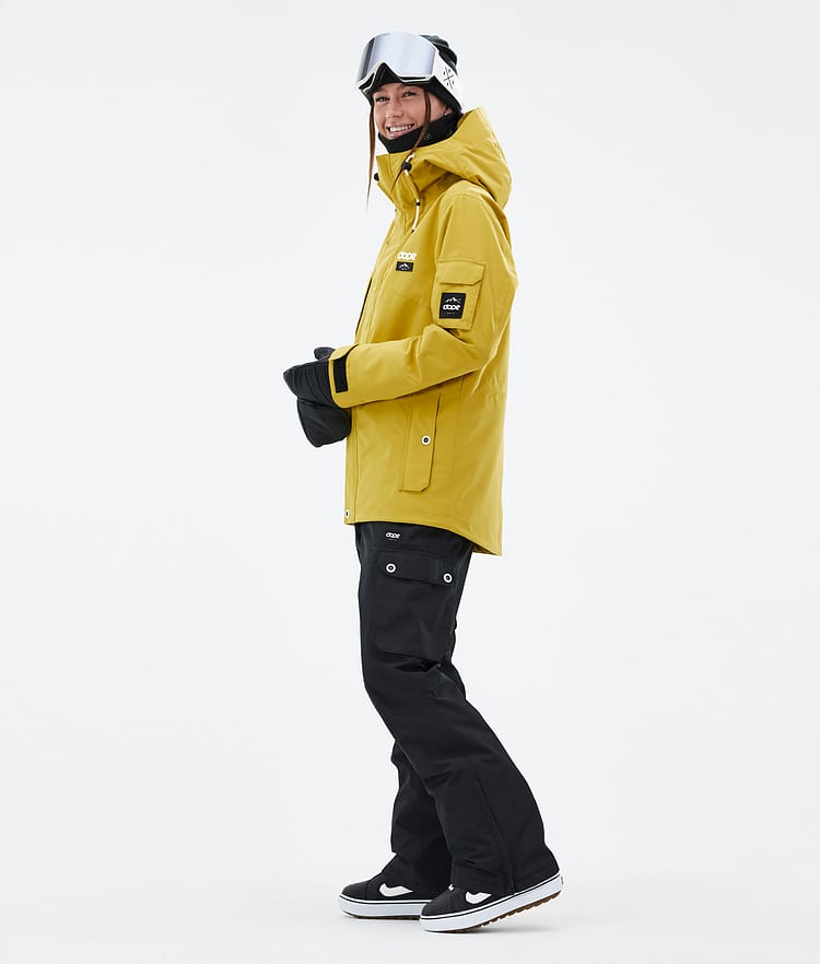 Dope Adept W Veste Snowboard Femme Yellow, Image 3 sur 9