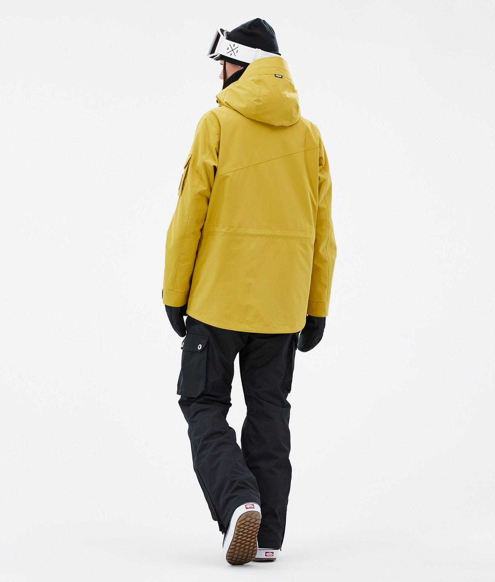 Dope Adept W Veste Snowboard Femme Yellow, Image 4 sur 9