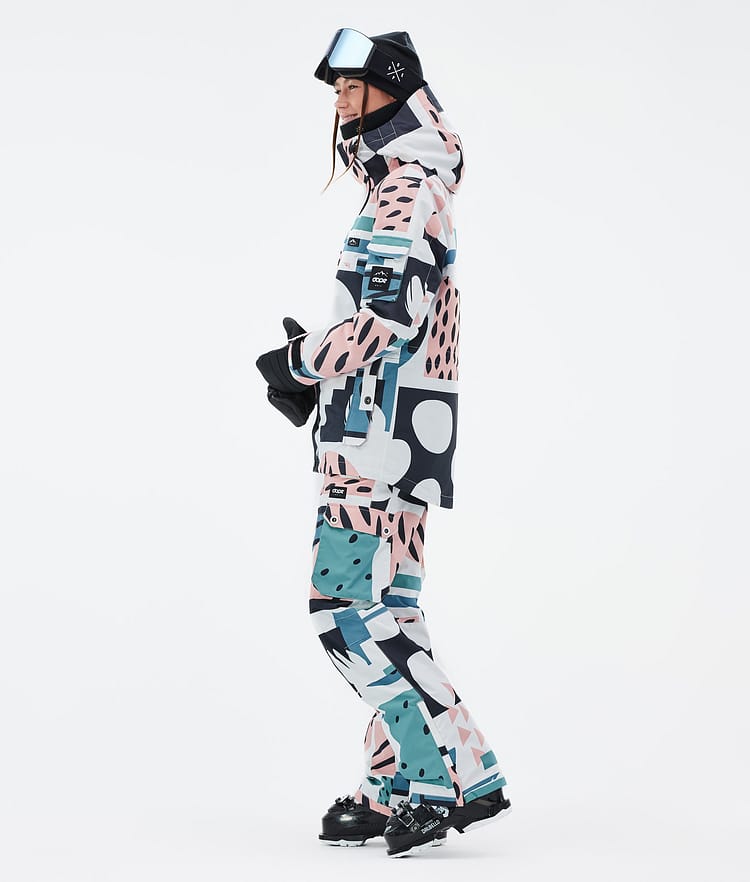 Dope Adept W Veste de Ski Femme Melon, Image 3 sur 9