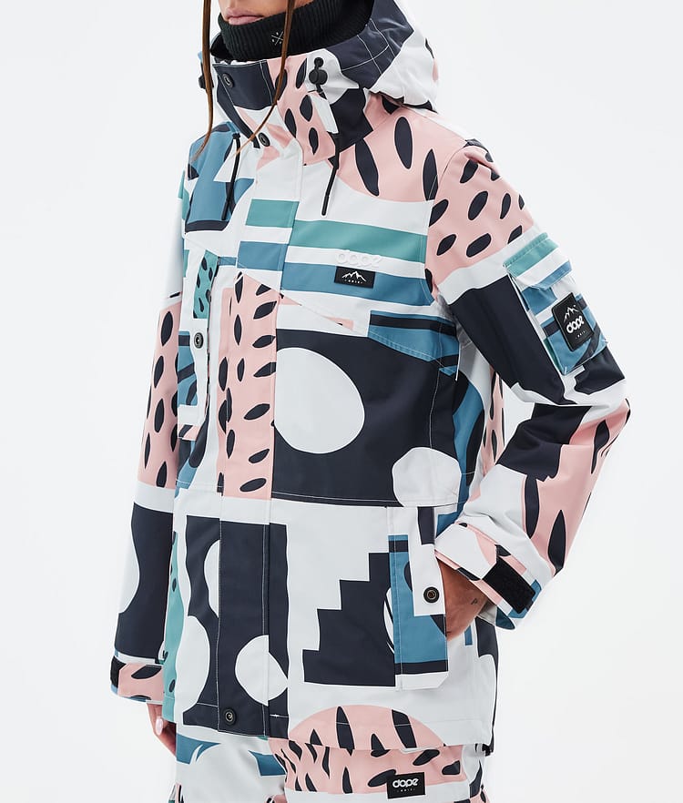 Dope Adept W Veste de Ski Femme Melon, Image 7 sur 9