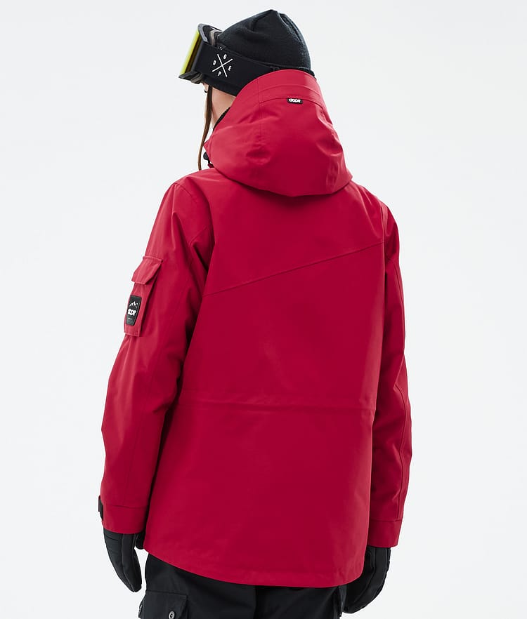 Dope Adept W Ski Jacket Women Deep Red, Image 6 of 9