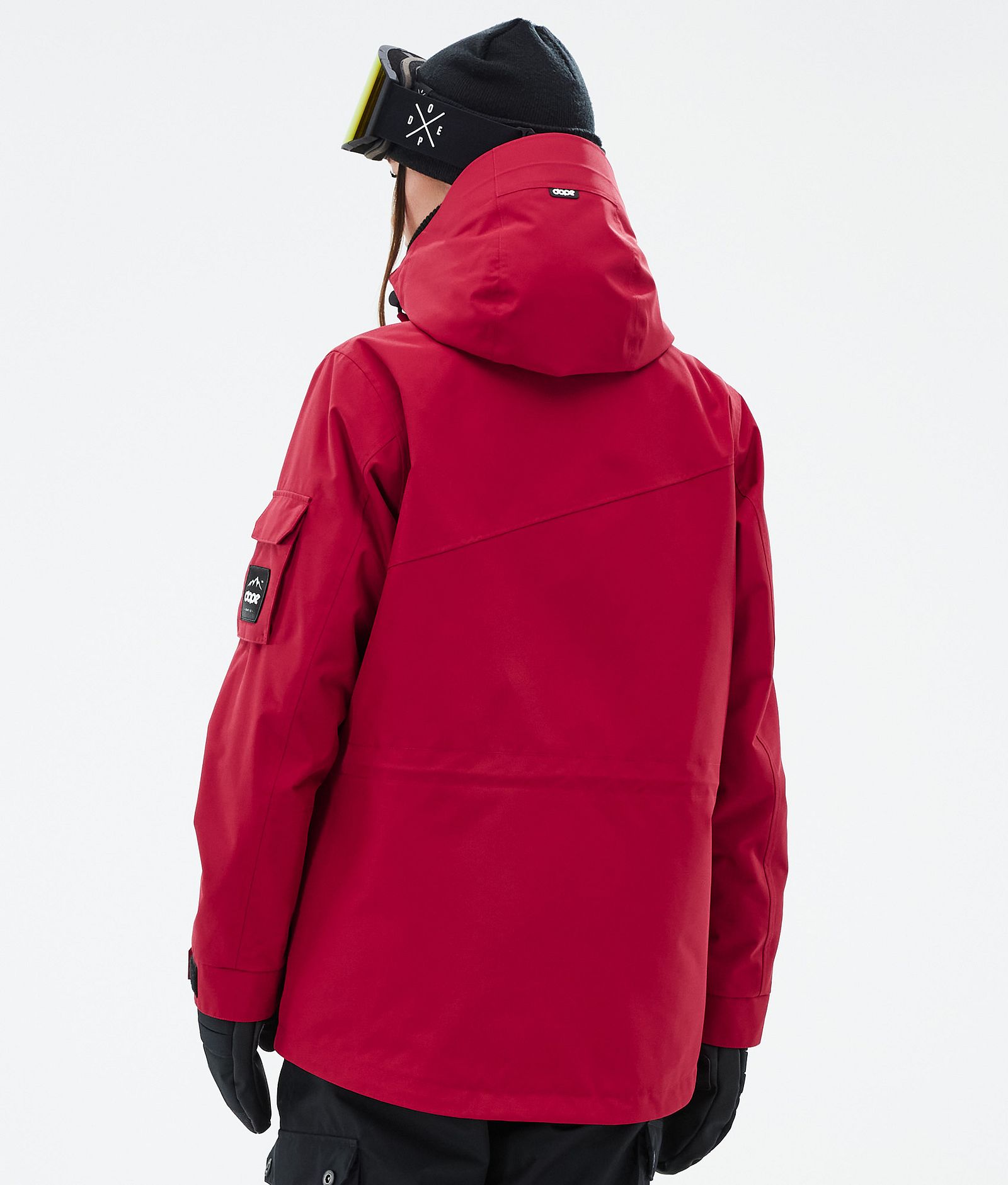 Dope Adept W Veste de Ski Femme Deep Red, Image 6 sur 9