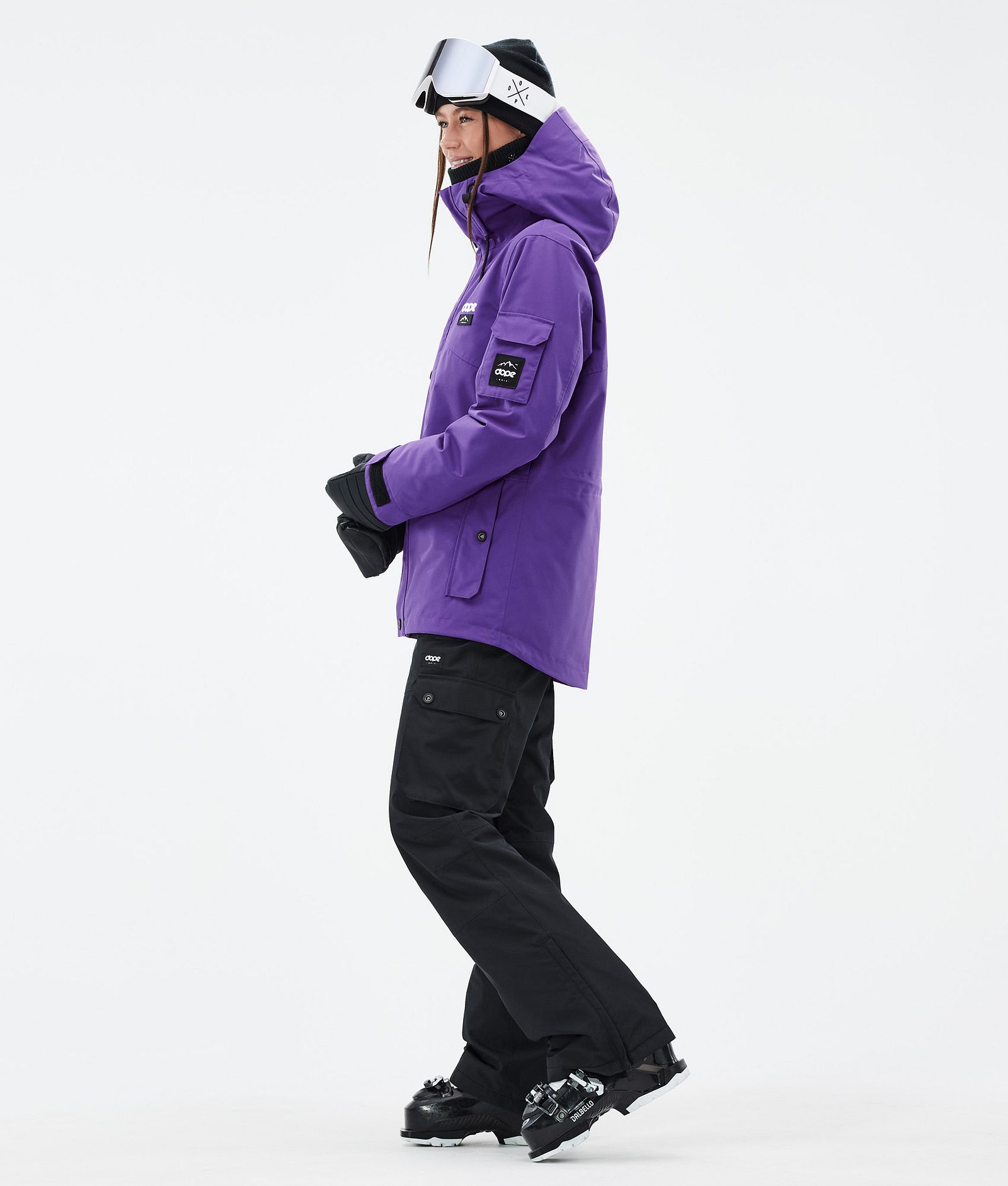 Dope Adept W Ski jas Dames Vivid Purple, Afbeelding 3 van 9