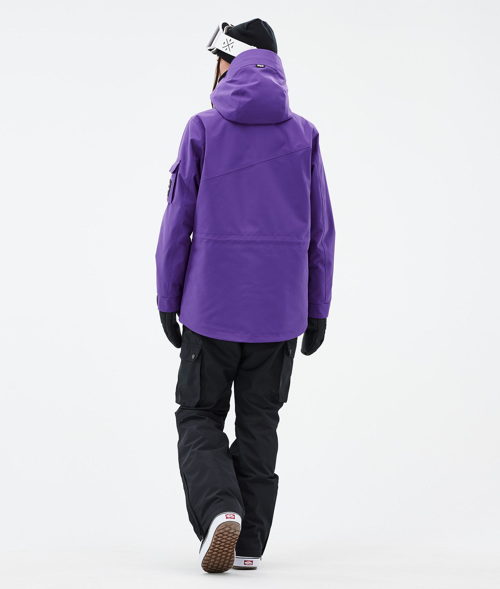 Dope Adept W Snowboardjakke Dame Vivid Purple, Billede 4 af 9